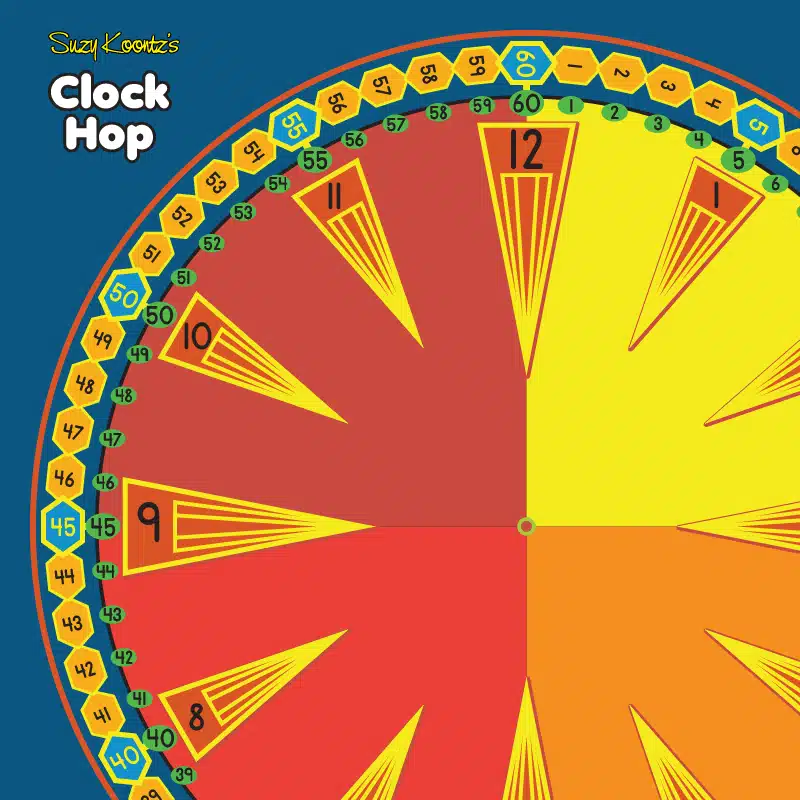 Interactive Clock Hop for Math