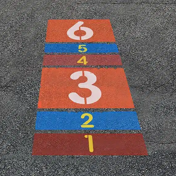 skip counting by 3s stencil