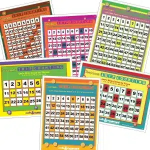 skip counting charts