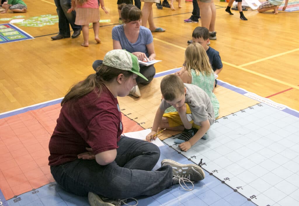 Fifth Grade Math Floor Mats