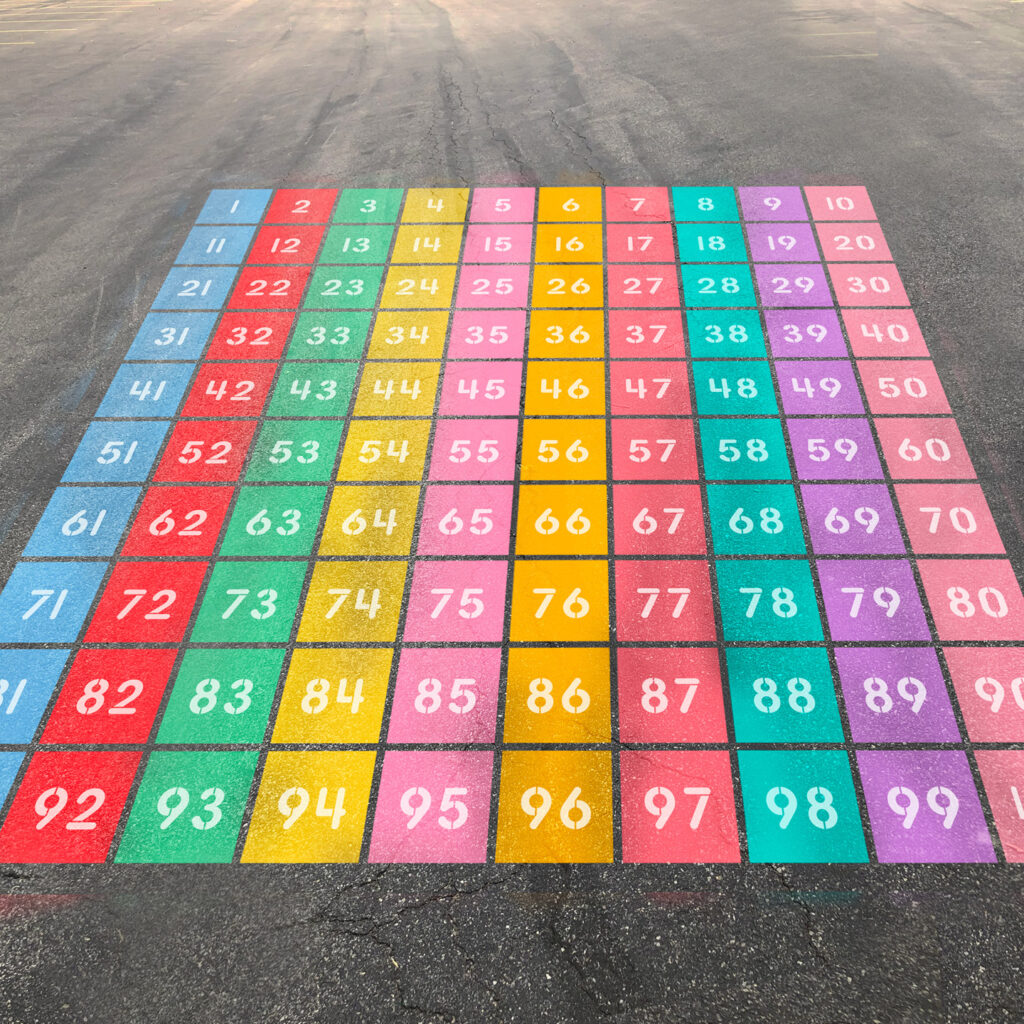 math stencils school number spray paint stencil numbers