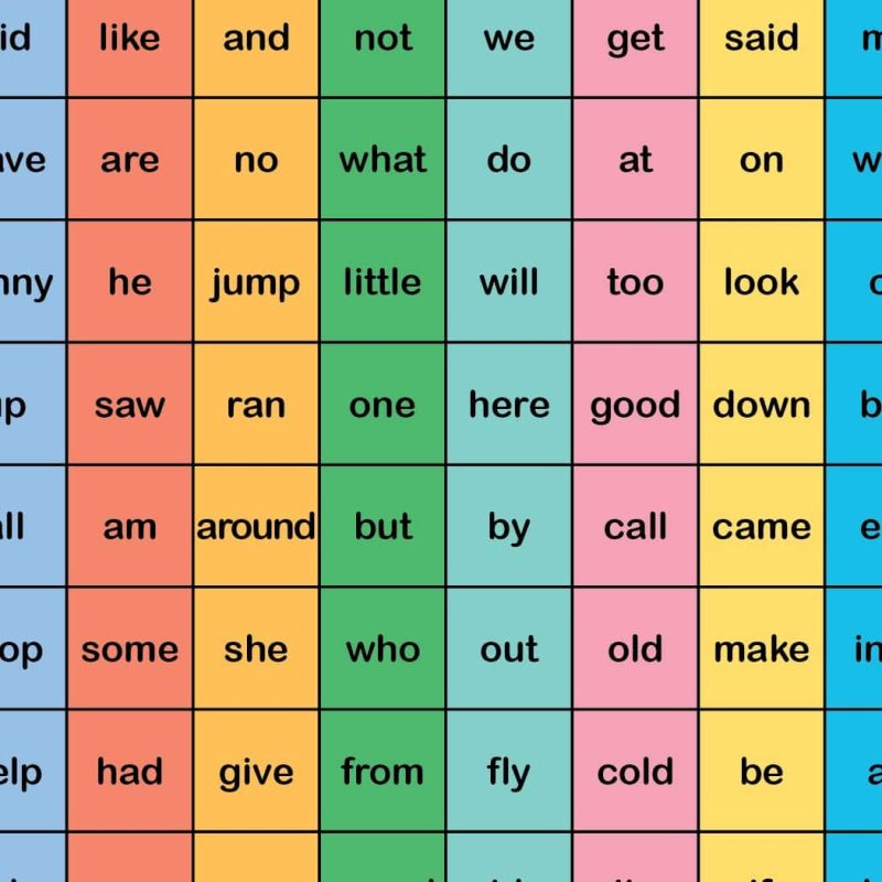 sight word games for kindergarten, open and closed syllables