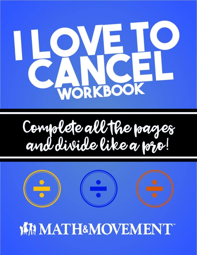 dividing variables with exponents canceling in math divide using cancellation method
