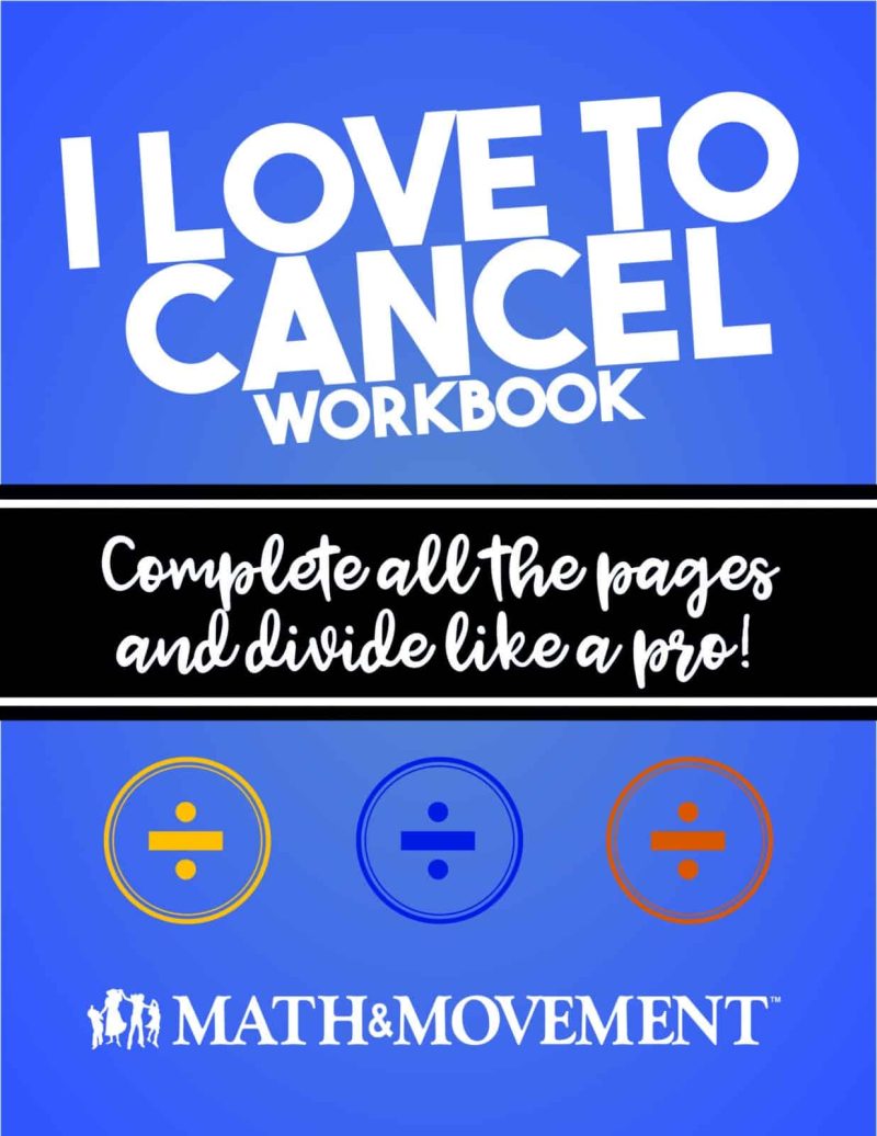 dividing variables with exponents canceling in math divide using cancellation method