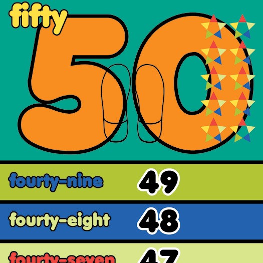 skip count by 5 hop mat