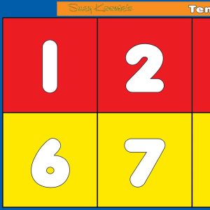 ten frame sticker