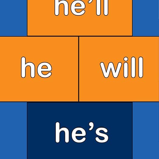 contraction he