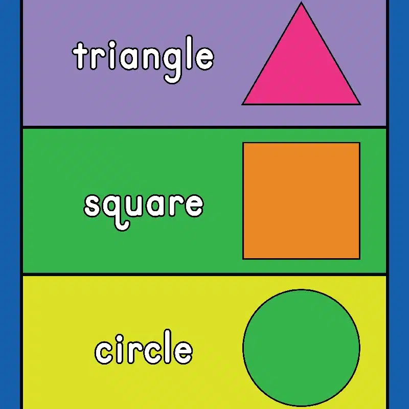 preschool and kindergarten shapes