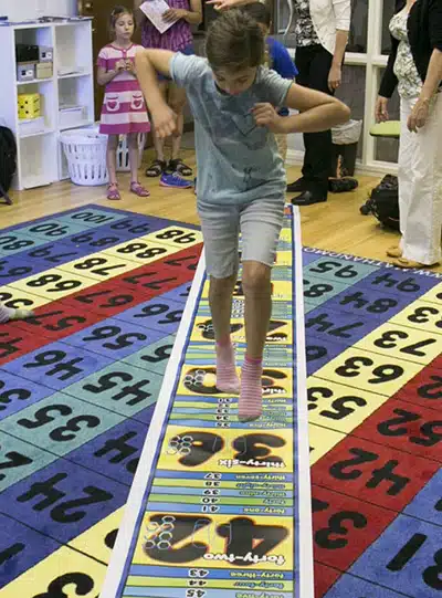 skip counting mat
