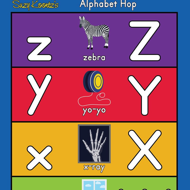 Alphabet Floor Mat