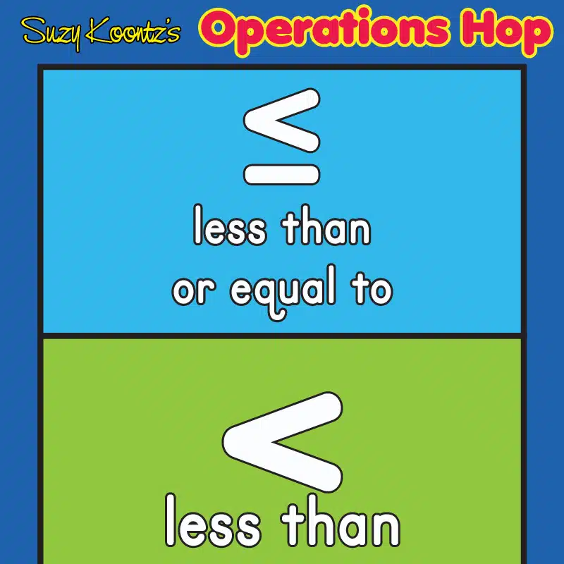 operation hop product image, math operations