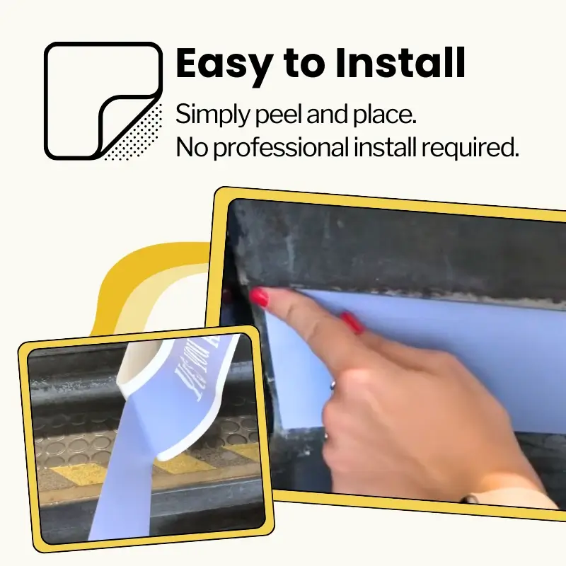 stair riser stickers