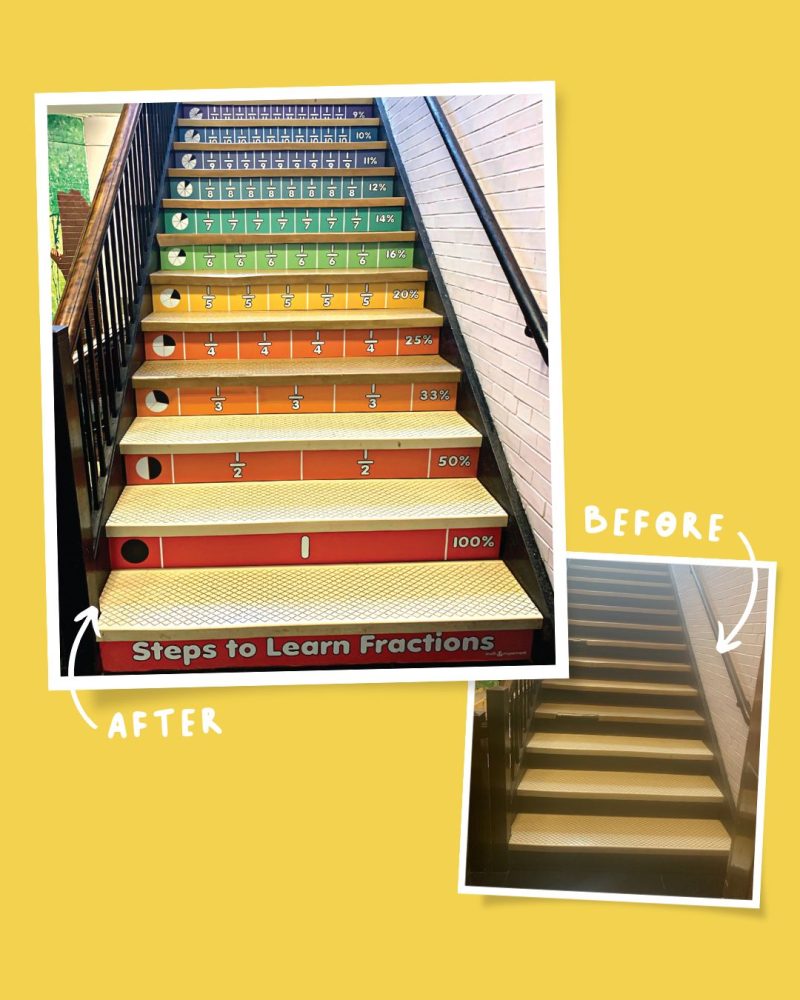 Stair Riser Stickers
