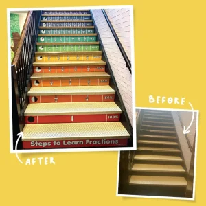Stair Riser Stickers