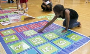 Fourth Grade Math Floor Mats