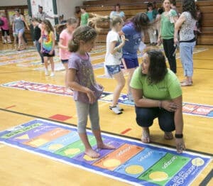 Second Grade Math Floor Mats