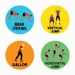 PE Movement Stickers