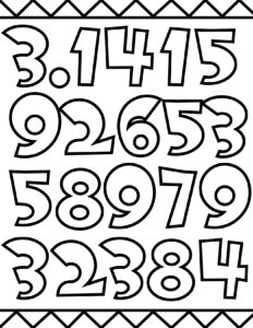 Download Celebrate Pi Day with FREE Coloring Sheets - Math & Movement