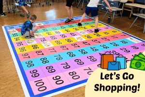 shopping activity for math
