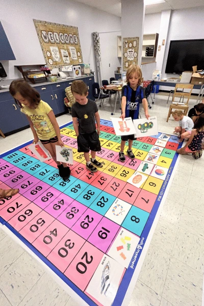 shopping activity for math