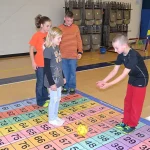 Adding and subtracting using dice on chart