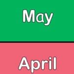learn months of the year, preschool, kindergarten, activities, calendar
