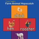 Farm Animal Hopscotch