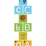 Alphabet Hopscotch Stickers