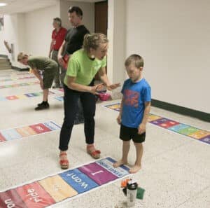 family fun night sentence hop