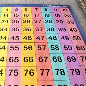 number grid to 100 outdoor addition and subtraction games math activities outside