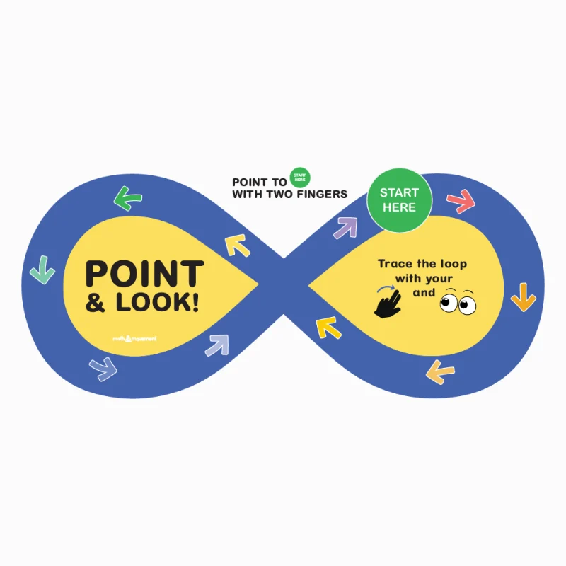 point and look infinity sticker