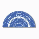 180 Degree Protractor Sticker