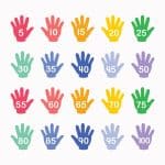 Counting by 5s Hands