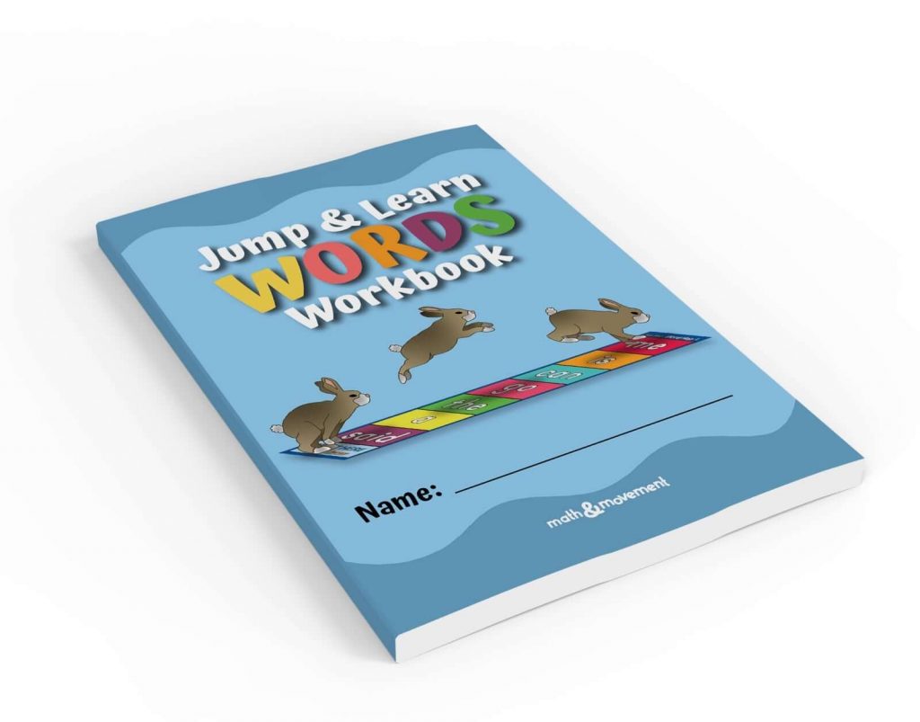 Jump & Learn Words Workbook Cover