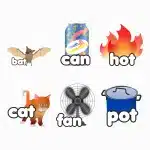 Rhyming Stickers