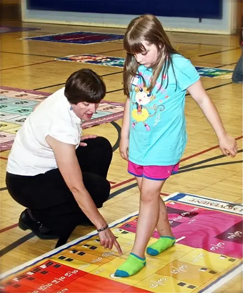 fraction walk - family fun night