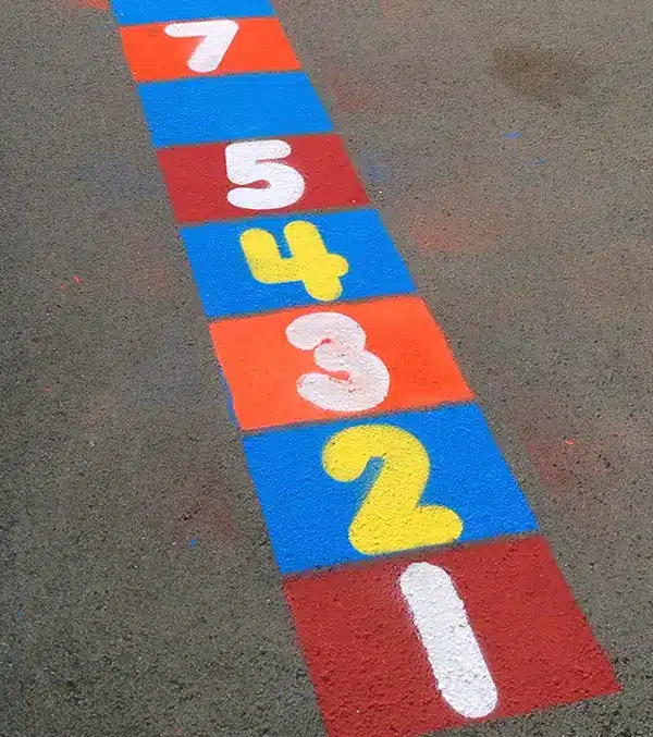 number line stencils
