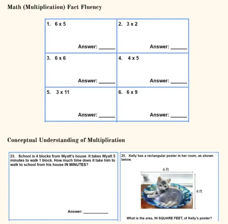 math intervention programs strategies research-based multiplication
