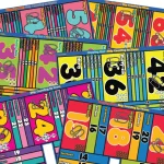 Skip Counting Mats - Compact Versions