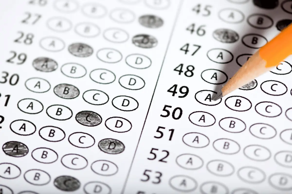 low standardized test scores naep