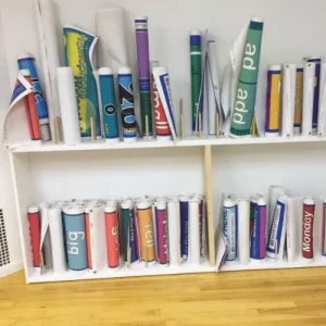 classroom mat storage