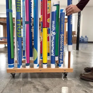 classroom mat storage