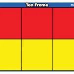 Ten Frame Desktop Sticker