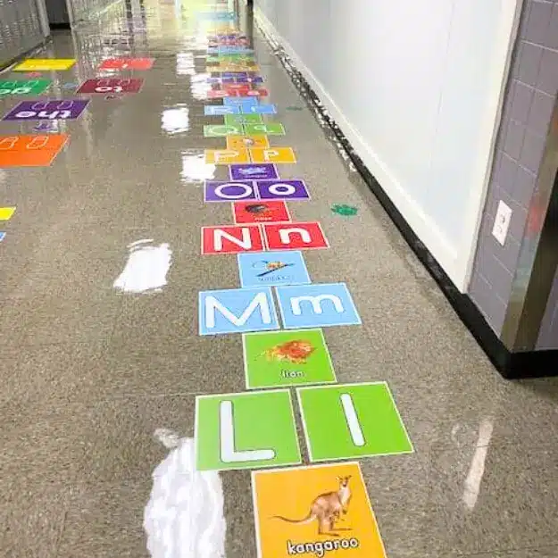 sensory hallways standardized testing elementary schools
