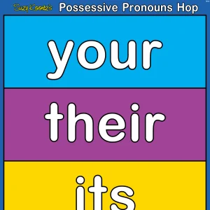 Possessive Pronouns Hop