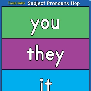 Subject Pronouns Hop