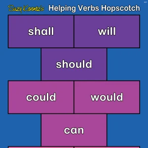 Helping Verbs Hopscotch