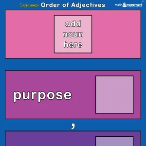 Order of Adjectives Hop