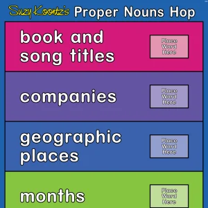Proper Nouns Hop