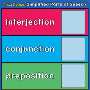 Simplified Parts of Speech Hop